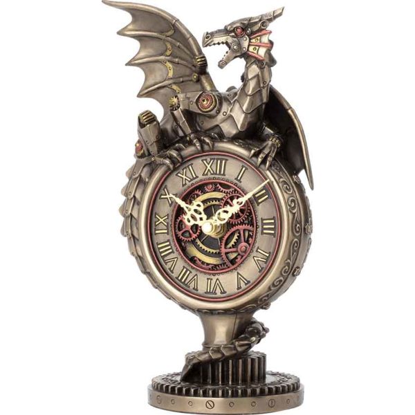 Steampunk Dragon Gear Clock