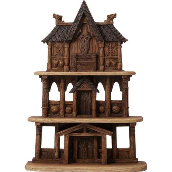 Norse God Statue Display Stand