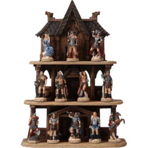 Norse God Statue Display Stand