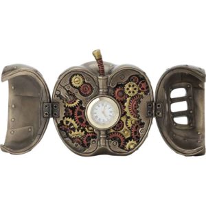 Steampunk Mechanicus Apple Clock