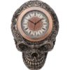 Decorative Flat Skull Clock