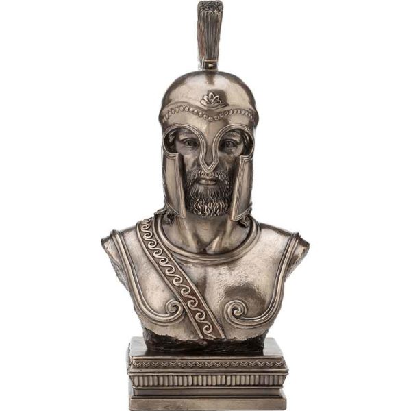 Spartan Hoplite Bust Statue