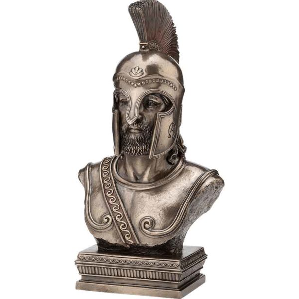 Spartan Hoplite Bust Statue