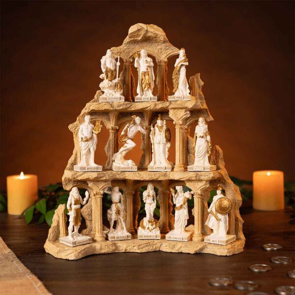 Greek Pantheon Display Stand