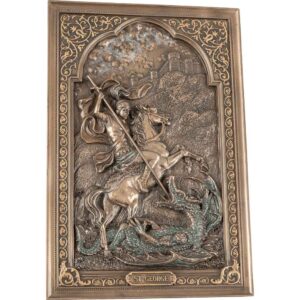 Saint George Dragon Slayer Plaque