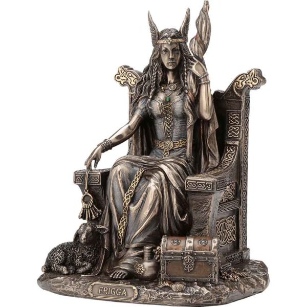 Enthroned Frigga Statue