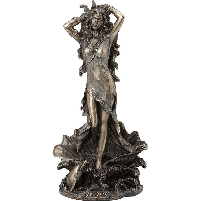 Aphrodite Rising From The Sea Statue
