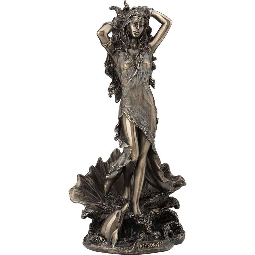 Aphrodite Rising From The Sea Statue