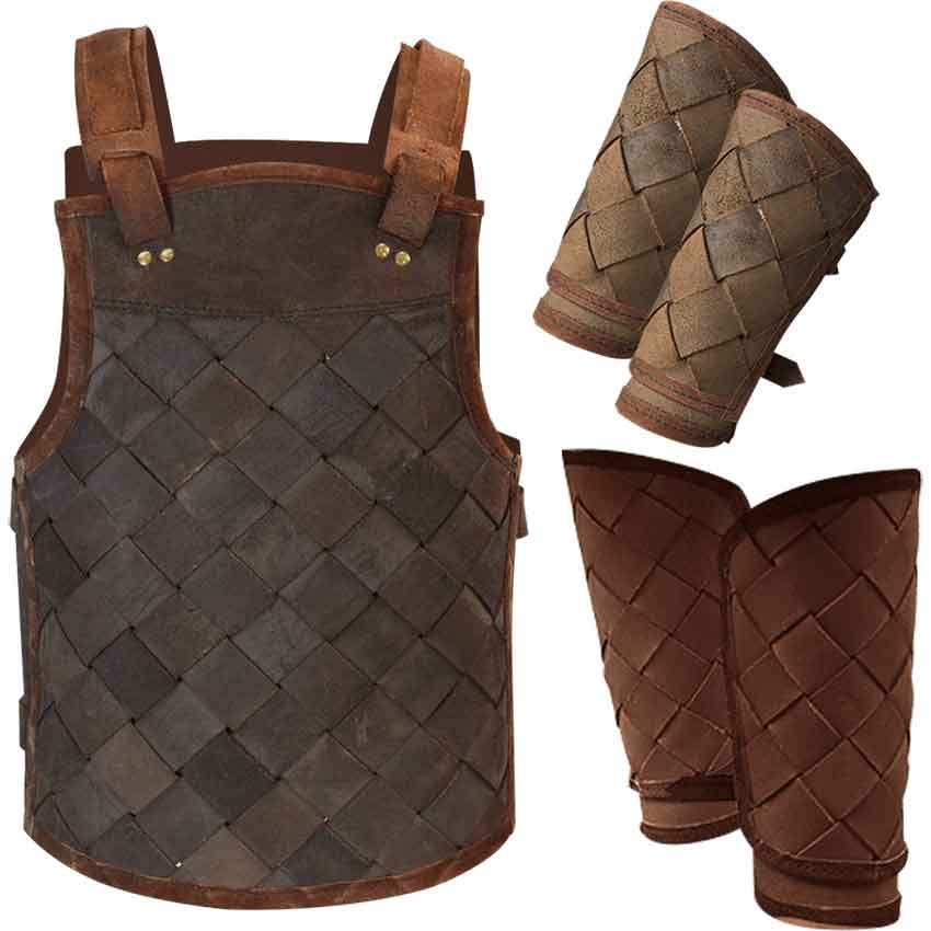 RFB Viking Leather Armour Set