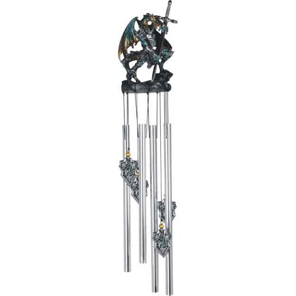 Armoured Sword Dragon Wind Chime