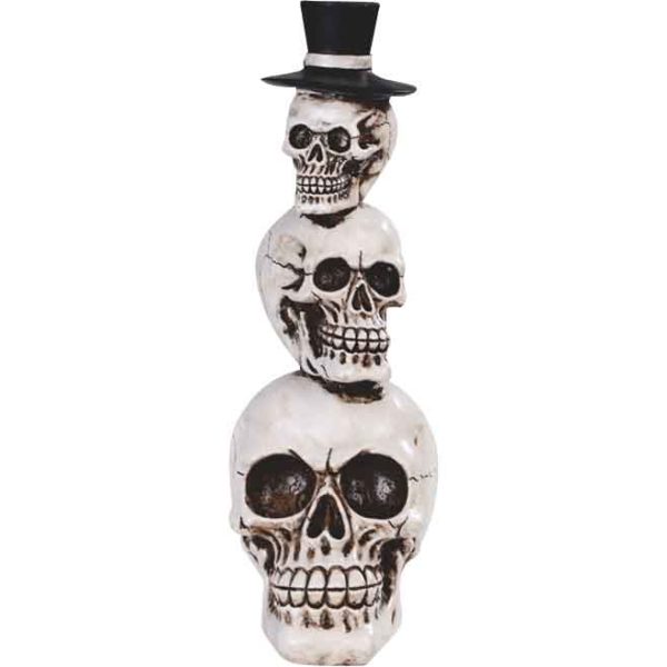 Stacked Skulls Statue