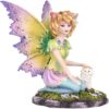 Cat Fairy with Feline Friend Statue