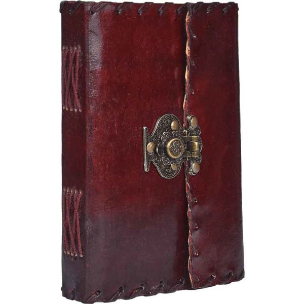 Ornate Latch Leather Journal