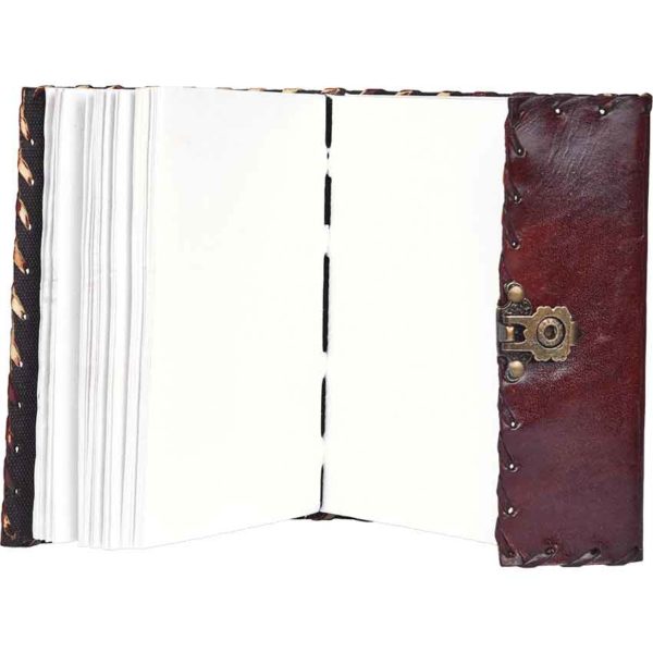 Ornate Latch Leather Journal