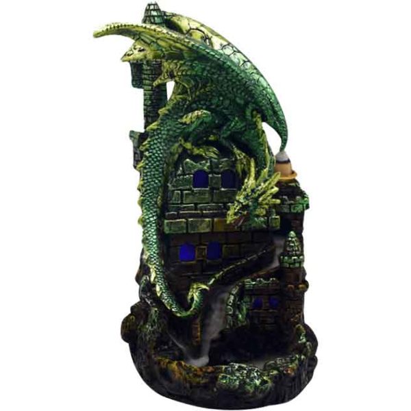 Green Dragon Castle Backflow Burner