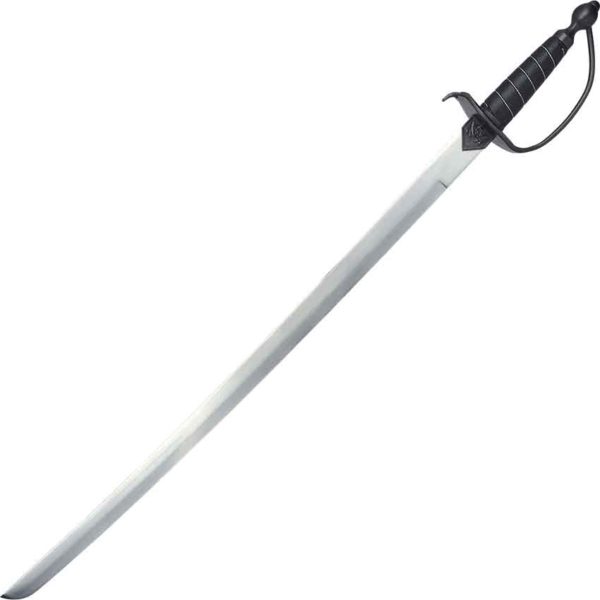 Black Hilt Pirate Sword with Scabbard