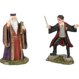 Harry Potter and The Headmaster - Harry Potter Village by Department 56