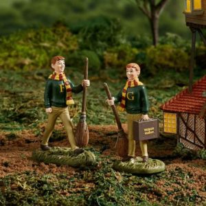 Fred and George Weasley - Harry Potter Village by Department 56