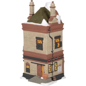 Eleven Pipers Piping Shop - Dickens Village by Department 56