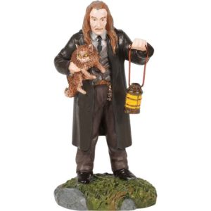 Filch and Mrs Norris - Harry Potter Village by Department 56