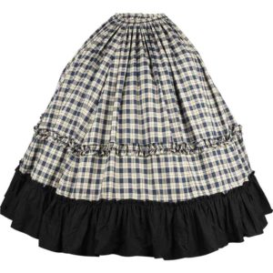 Plaid Civil War Skirt