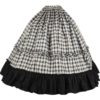 Plaid Civil War Skirt