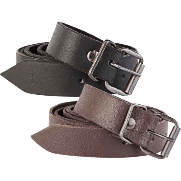 Doran Narrow Leather Belt