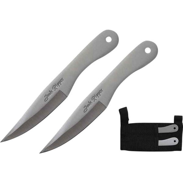 Set of 2 Jack Ripper Throwing Knives - 5.5 Inches