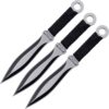 Set of 3 Leaf Blade Throwing Kunai - 9 Inches