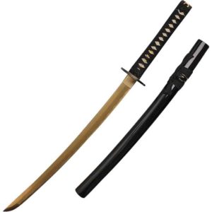 Golden Blade Samurai Wakizashi