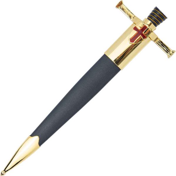 Brass Crusader Dagger