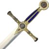 Blue Masonic Short Sword