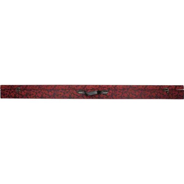 White Windburst Damascus Katana