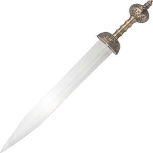 Roman Gladius Sword with Ornate Scabbard