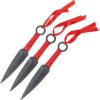 Red Tassel Maelstrom Throwing Kunai Trio