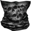 Twisted Skulls Face Wrap