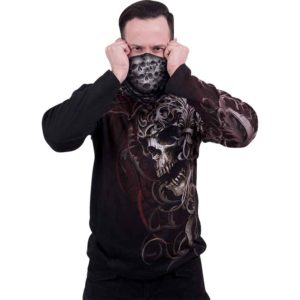 Twisted Skulls Face Wrap