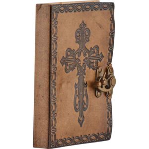 Medieval Cross Leather Diary