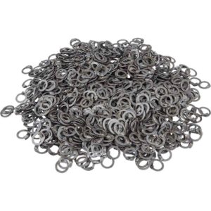 Flat Wedge Riveted Chainmail Rings