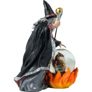Wizard and Dragon Snow Globe