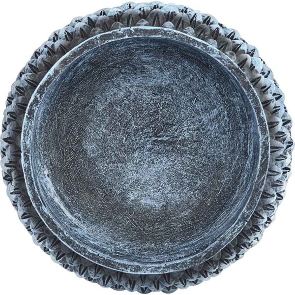 Round Ice Dragon Trinket Box
