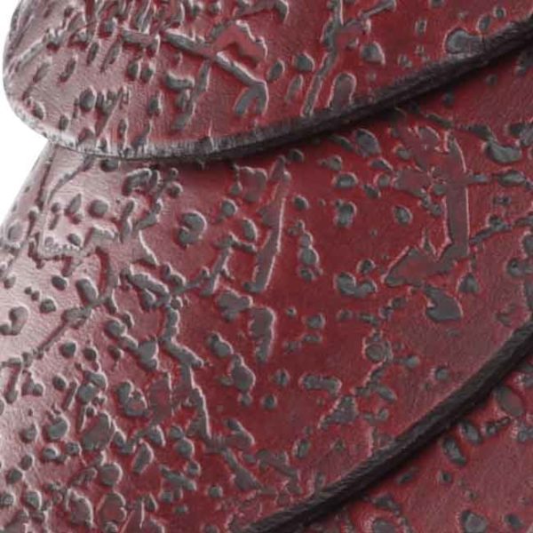 Distressed Leather Spartan Pauldron