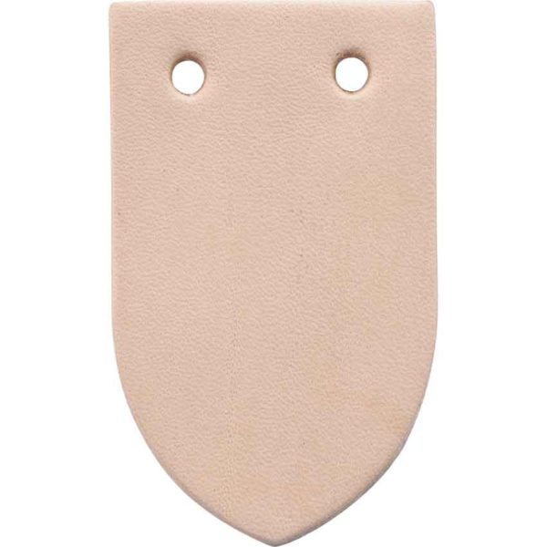 Set of 25 DIY Leather Scales - Natural 7-8 oz