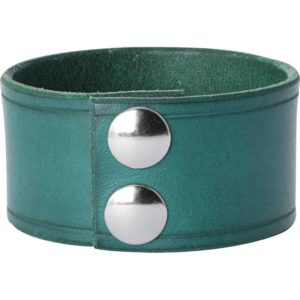 Leather Wrist Cuffs with Celtic Knot