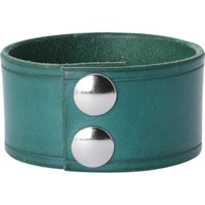 Leather Wrist Cuffs with Celtic Shield