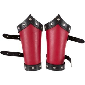 Warrior Hero Leather Bracers