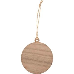 Viking Helm of Awe Wooden Christmas Ornament