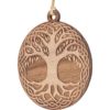 Tree of Life Wooden Christmas Ornament