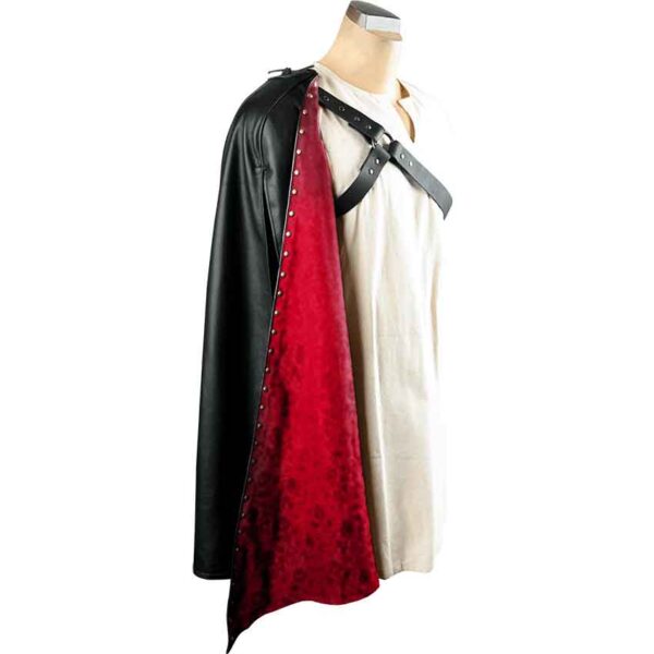 Assassin Leather Half Cape