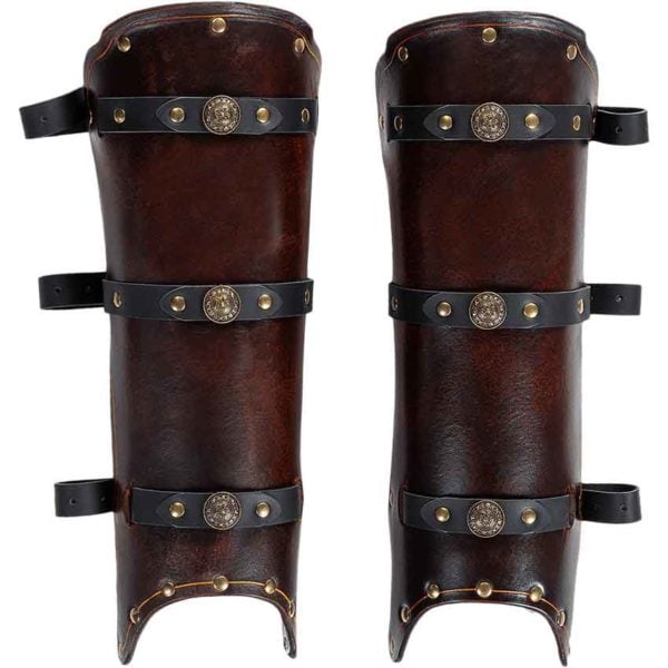 Leather Leg Armor & Medieval Leather Leg Armor Dark Knight Armoury